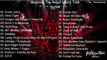 Madonna Rebel Heart World Tour Ukmix Forums
