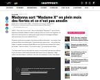 Huffington post : Madame X sort en plein mois des fiertés