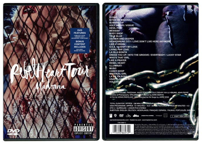 LE DVD DU REBEL HEART TOUR BIENTÔT DISPONIBLE ! (MAJ DU 09/09/16)