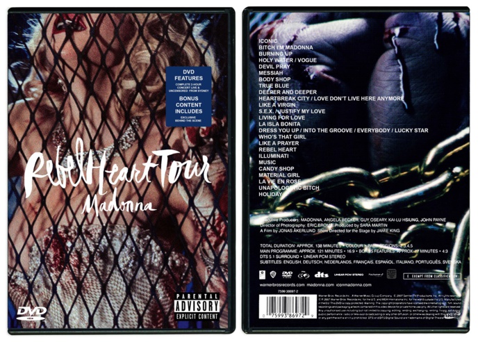 LE DVD DU REBEL HEART TOUR BIENTÔT DISPONIBLE ! (MAJ DU 09/09/16) LE DVD DU REBEL HEART TOUR BIENTÔT DISPONIBLE ! (MAJ DU 09/09/16)