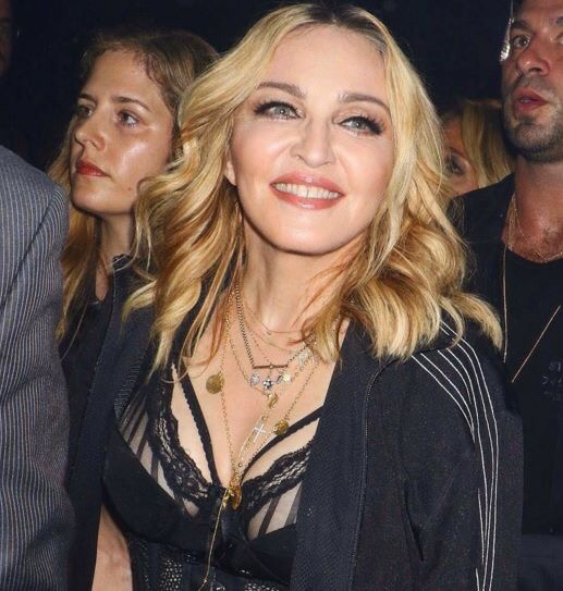Madonna à l'after Party d'Alexander Wang