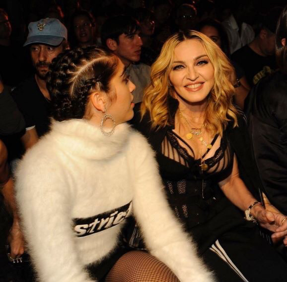 Madonna à l'after Party d'Alexander Wang