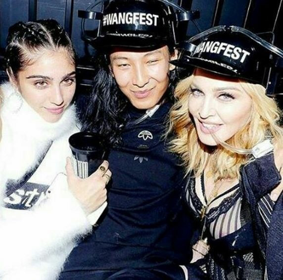 Madonna à l'after Party d'Alexander Wang