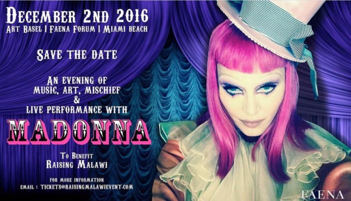 Live Performance de Madonna au Art Basel Live Performance de Madonna au Art Basel