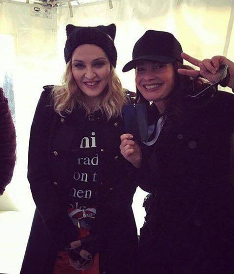 Women's March : Madonna se mobilise pour le droit des femmes Women's March : Madonna se mobilise pour le droit des femmes