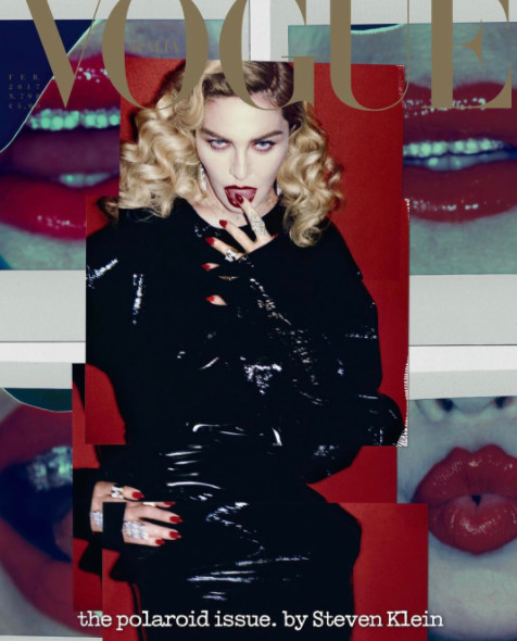 Madonna en cover de Vogue Italia Madonna en cover de Vogue Italia