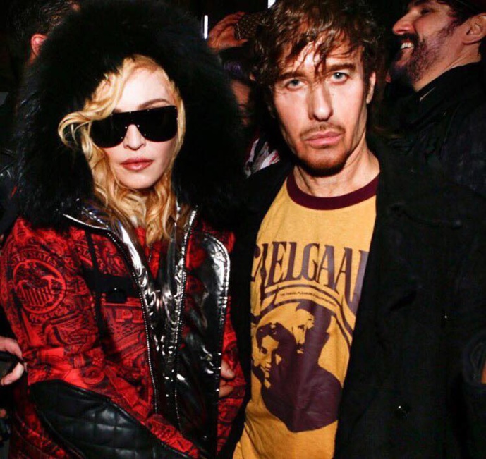 Madonna à la FW de NYC Madonna à la FW de NYC