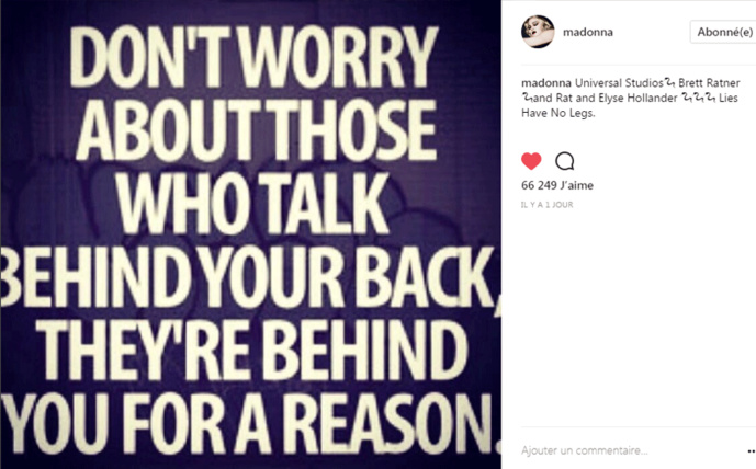 Un Biopic sur Madonna (Mis à jour 29/04) Un Biopic sur Madonna (Mis à jour 29/04)