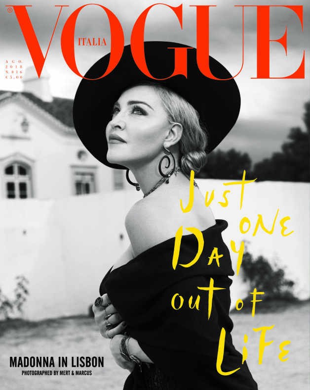 Madonna pour Vogue Italia (MAJ)