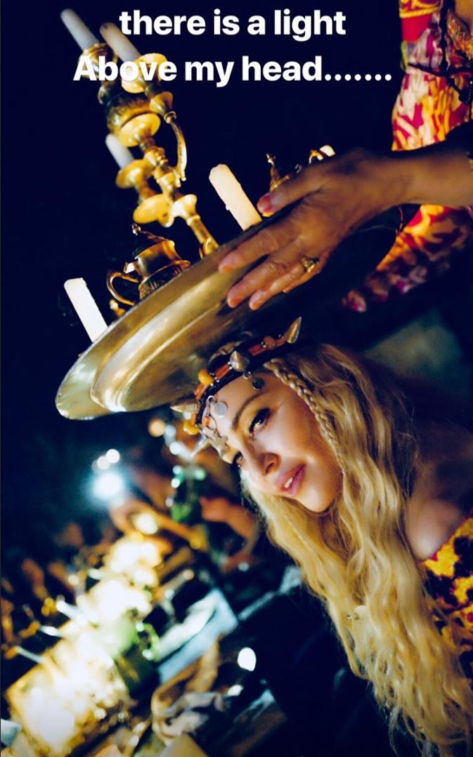 Madonna à Marrakech