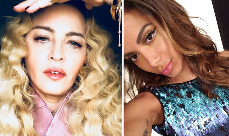 Duo Madonna et Anitta confirmé Duo Madonna et Anitta confirmé