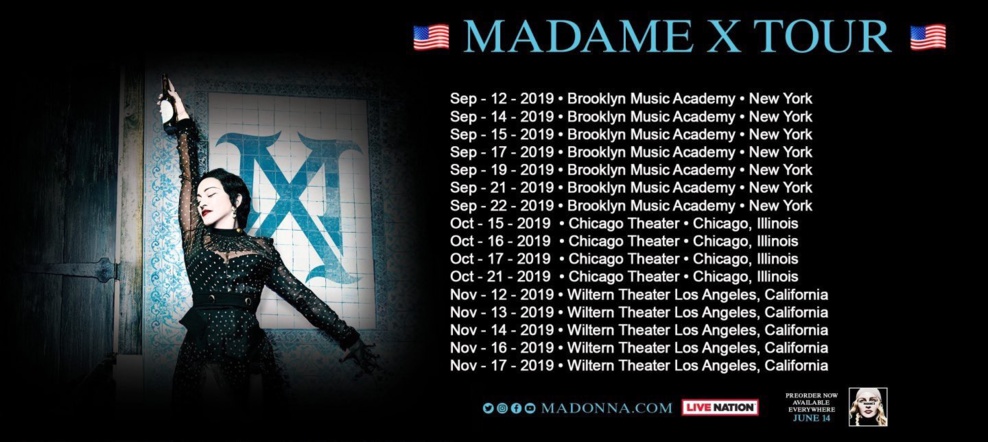 MADAME X TOUR (UPDATE) MADAME X TOUR (UPDATE)