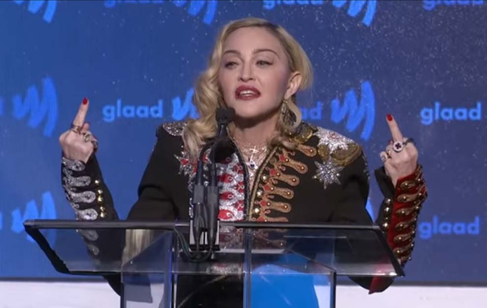 Madonna Glaad Media Awards Madonna Glaad Media Awards