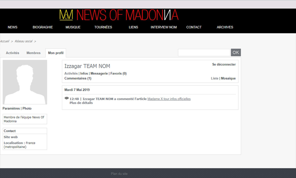 Inscription obligatoire pour poster un commentaire Inscription obligatoire pour poster un commentaire