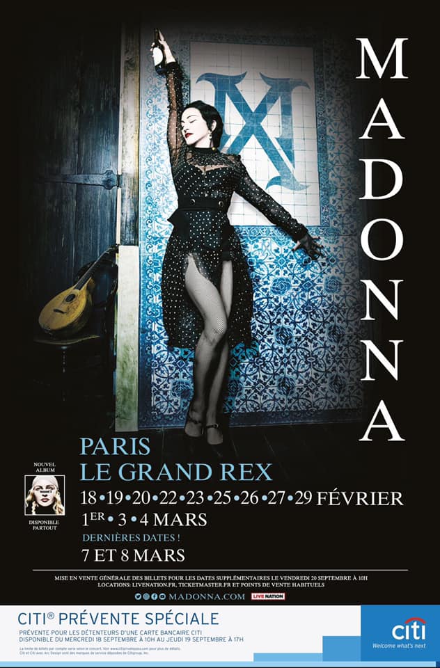 2 nouvelles dates pour Paris 2 nouvelles dates pour Paris