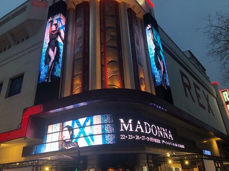 Madame X tour Paris 29 février