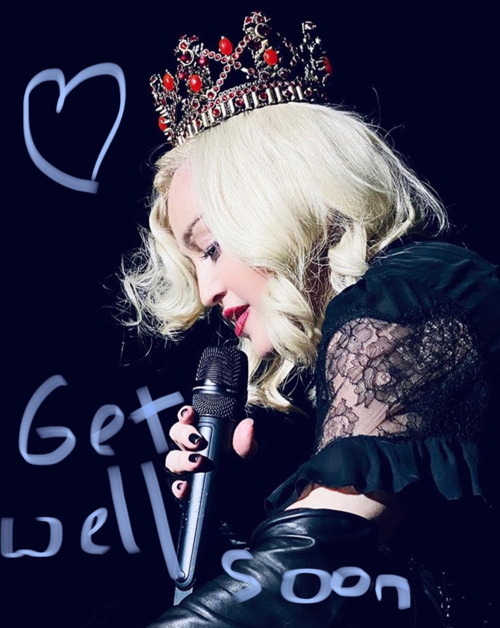 Send your love to Madonna