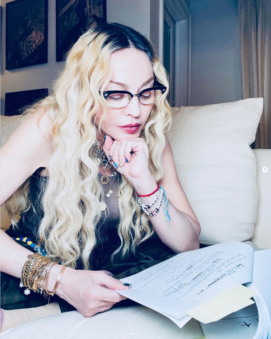 Madonna live sur Instagram Madonna live sur Instagram