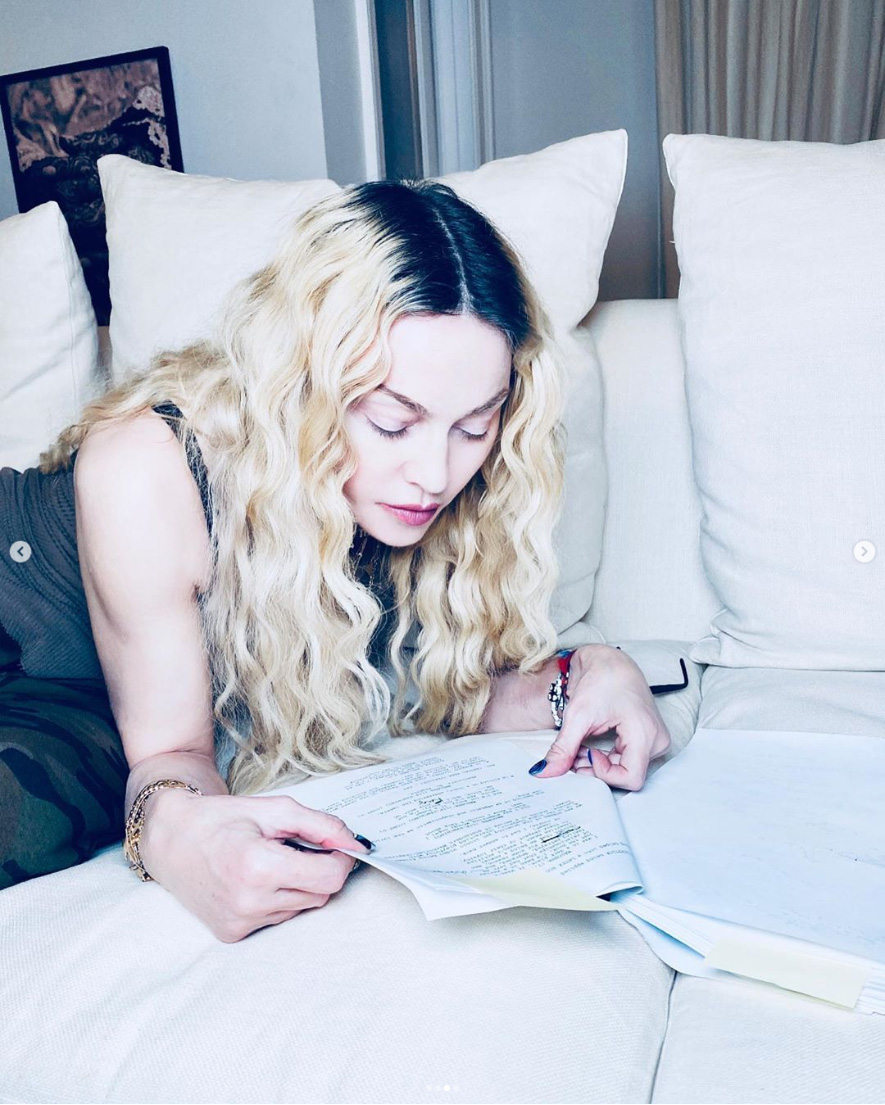 Madonna live sur Instagram Madonna live sur Instagram