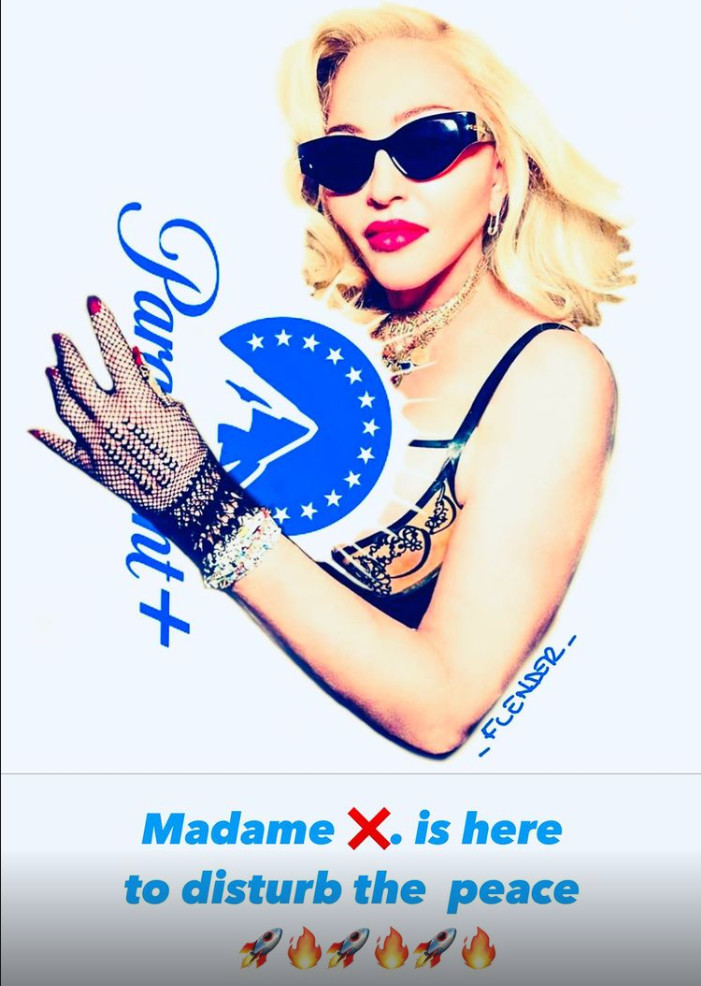 Madonna sur Instagram