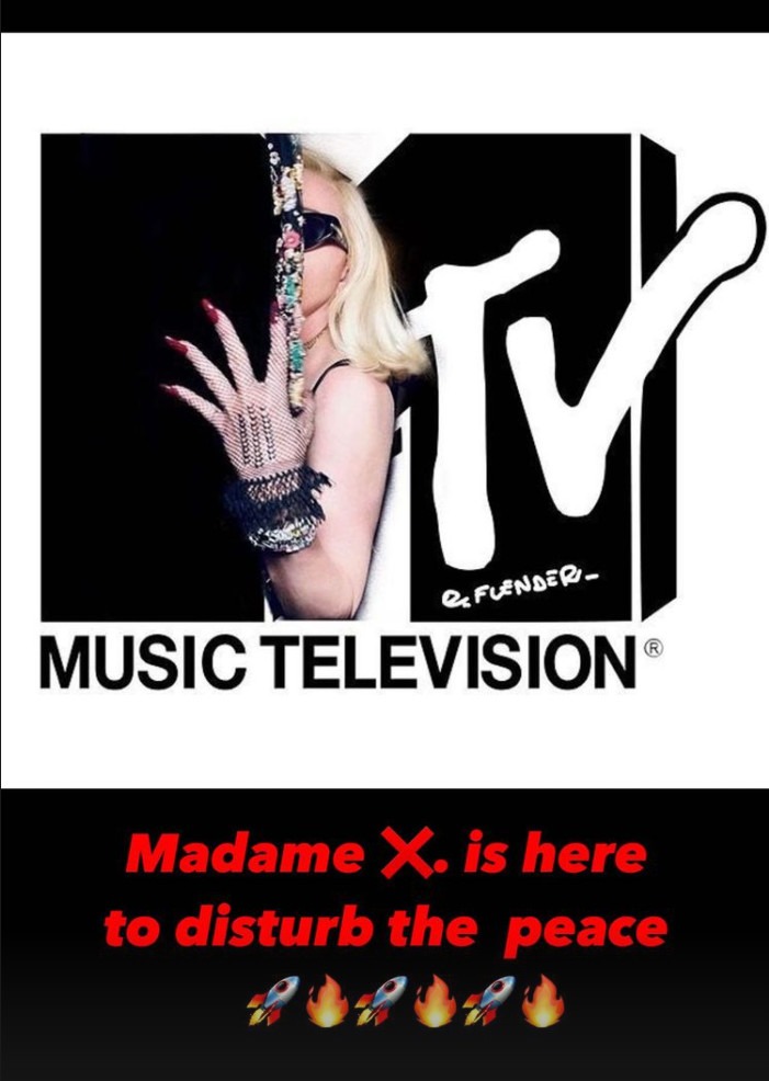 Madonna sur Instagram