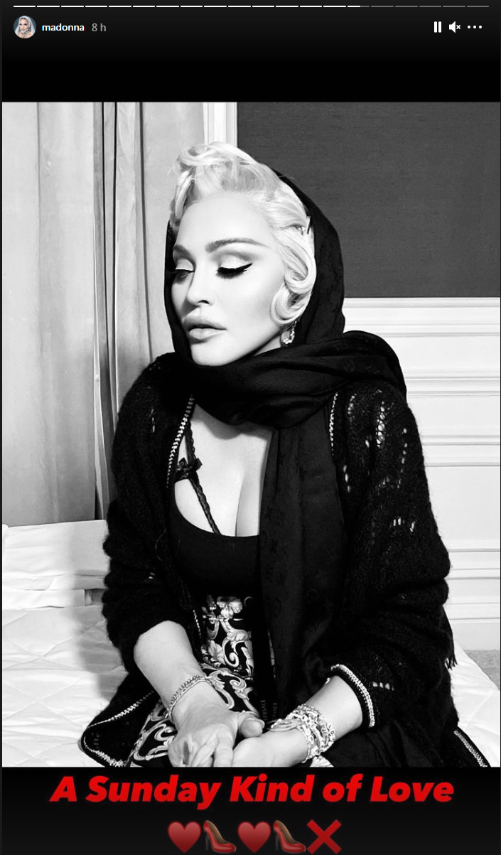 Madonna rend hommage à Marilyn
