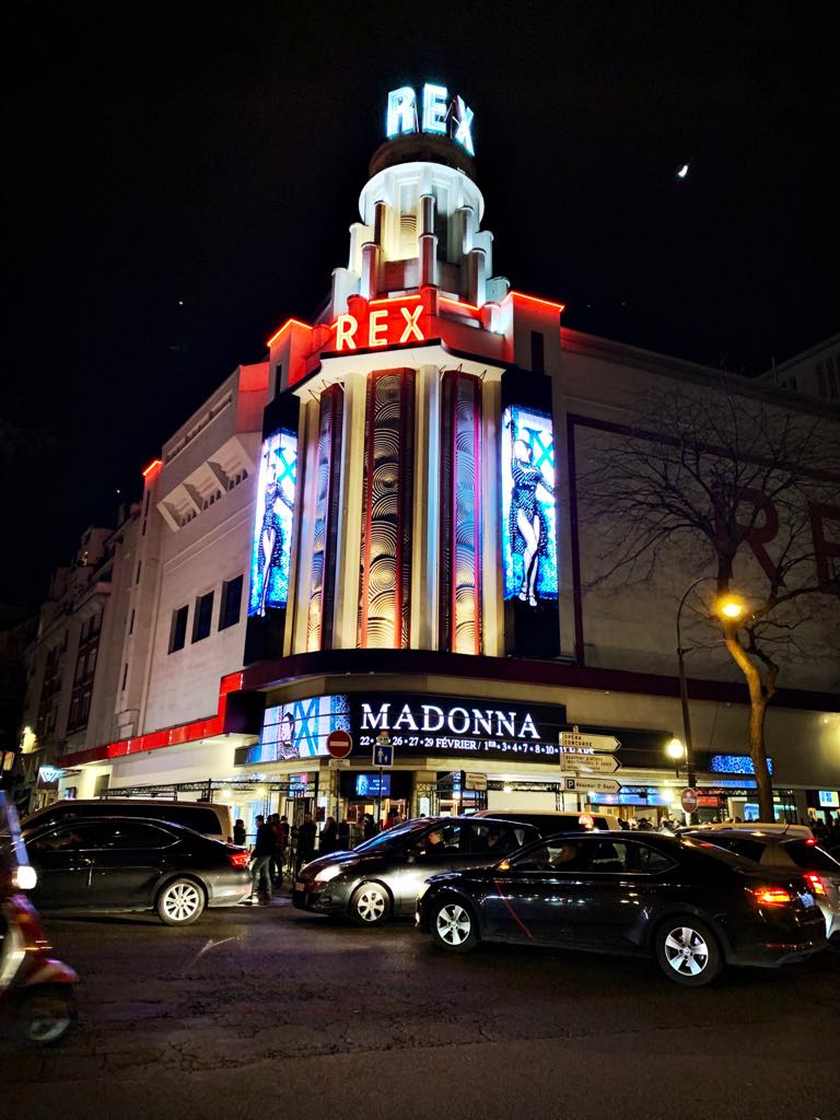 Madame x tour au grand rex Madame x tour au grand rex