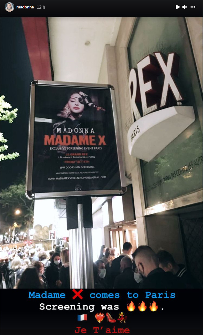 Madonna sur Instagram Madonna sur Instagram
