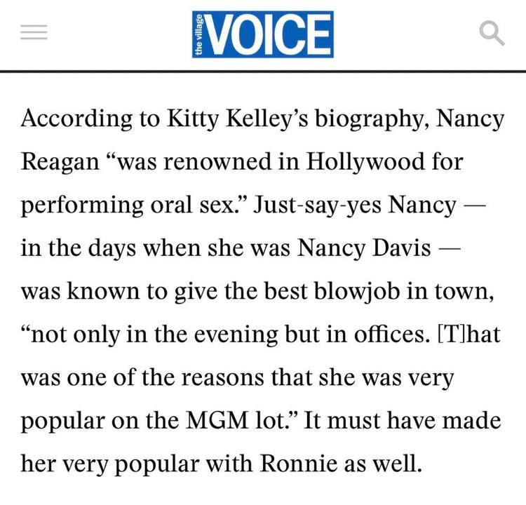 Madonna VS Nancy Reagan Madonna VS Nancy Reagan