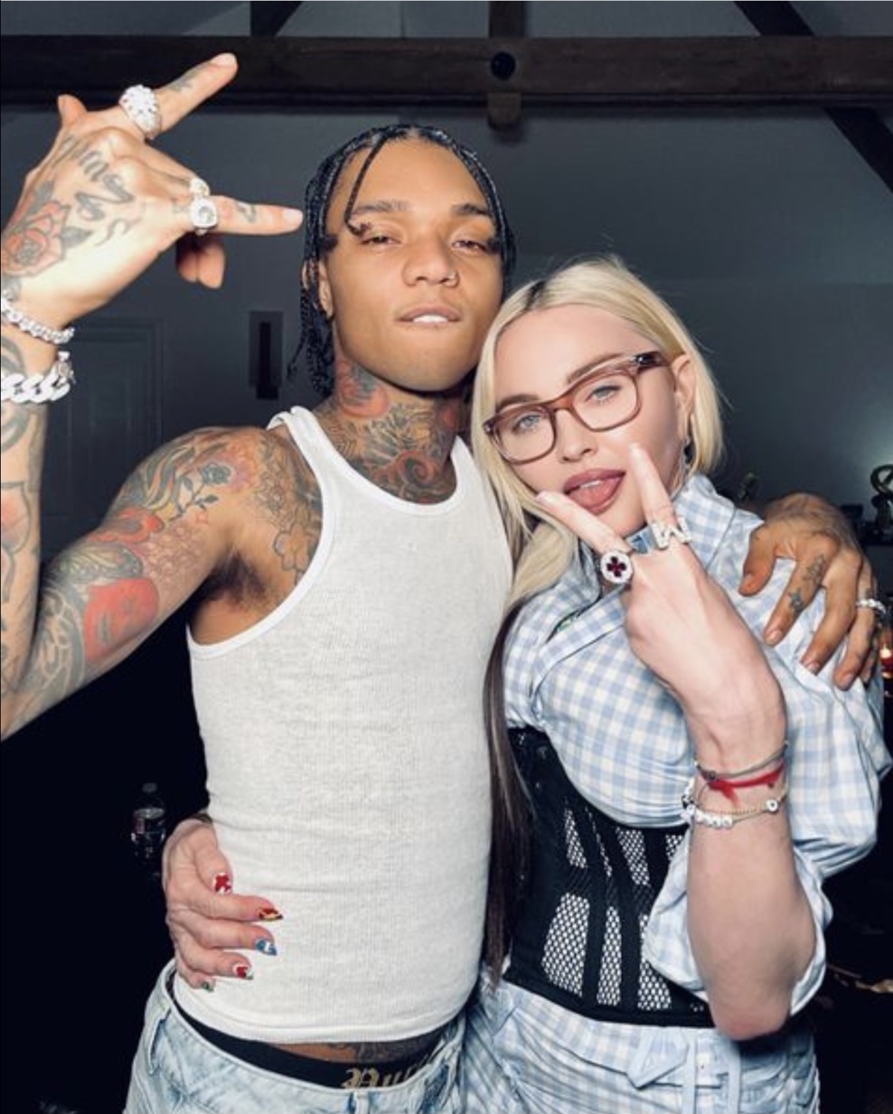 Madonna de retour en studio Madonna de retour en studio