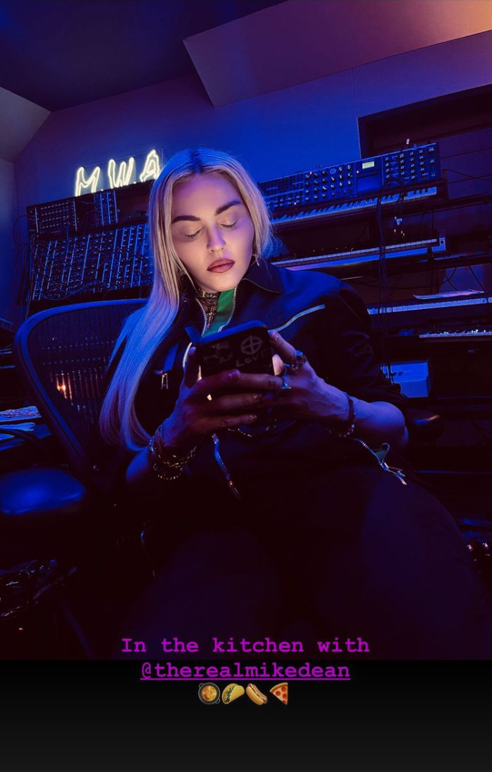 Madonna et Mike Dean Madonna et Mike Dean