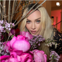 Madonna sur Instagram
