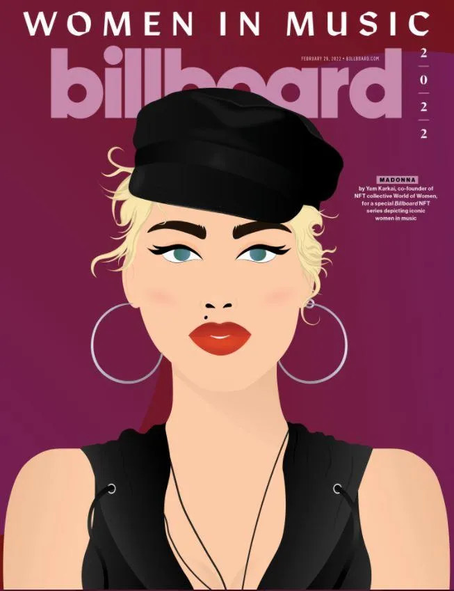 NFT Madonna Billboard NFT Madonna Billboard
