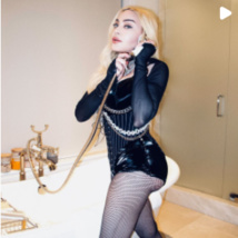 Madonna sur Instagram