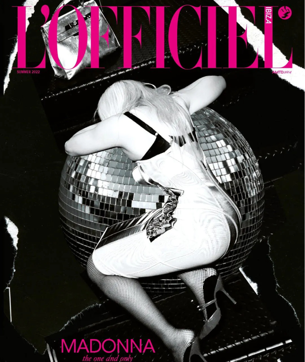 Madonna pour l'Officiel Ibizza Madonna pour l'Officiel Ibizza