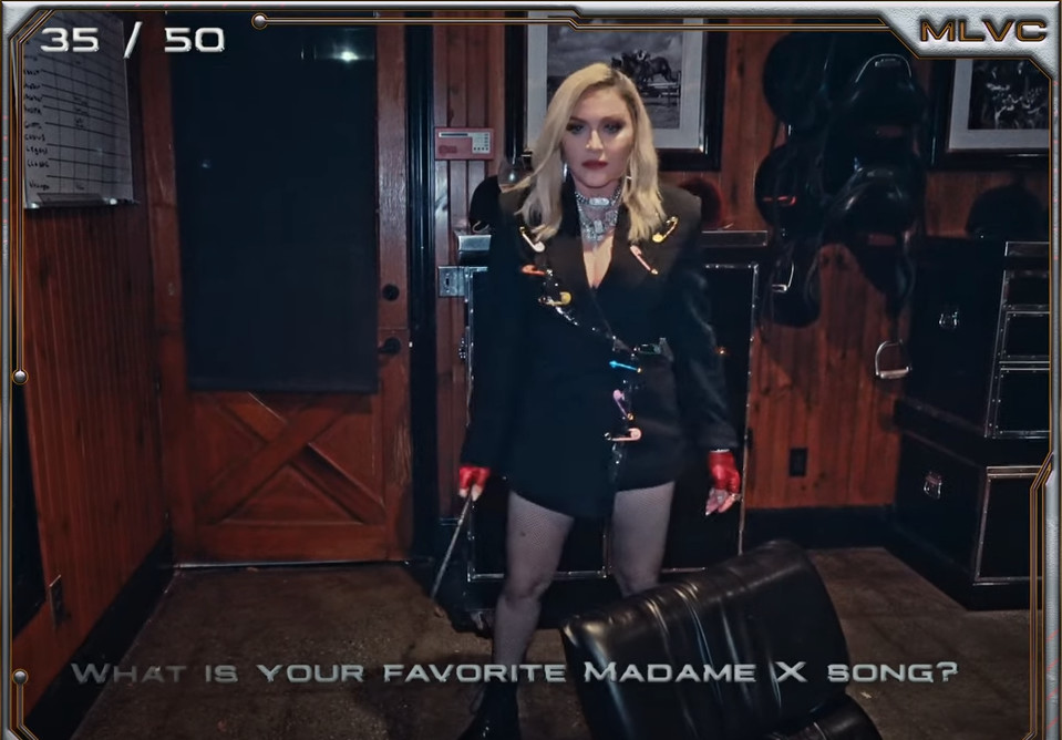 50 questions à Madonna en Français