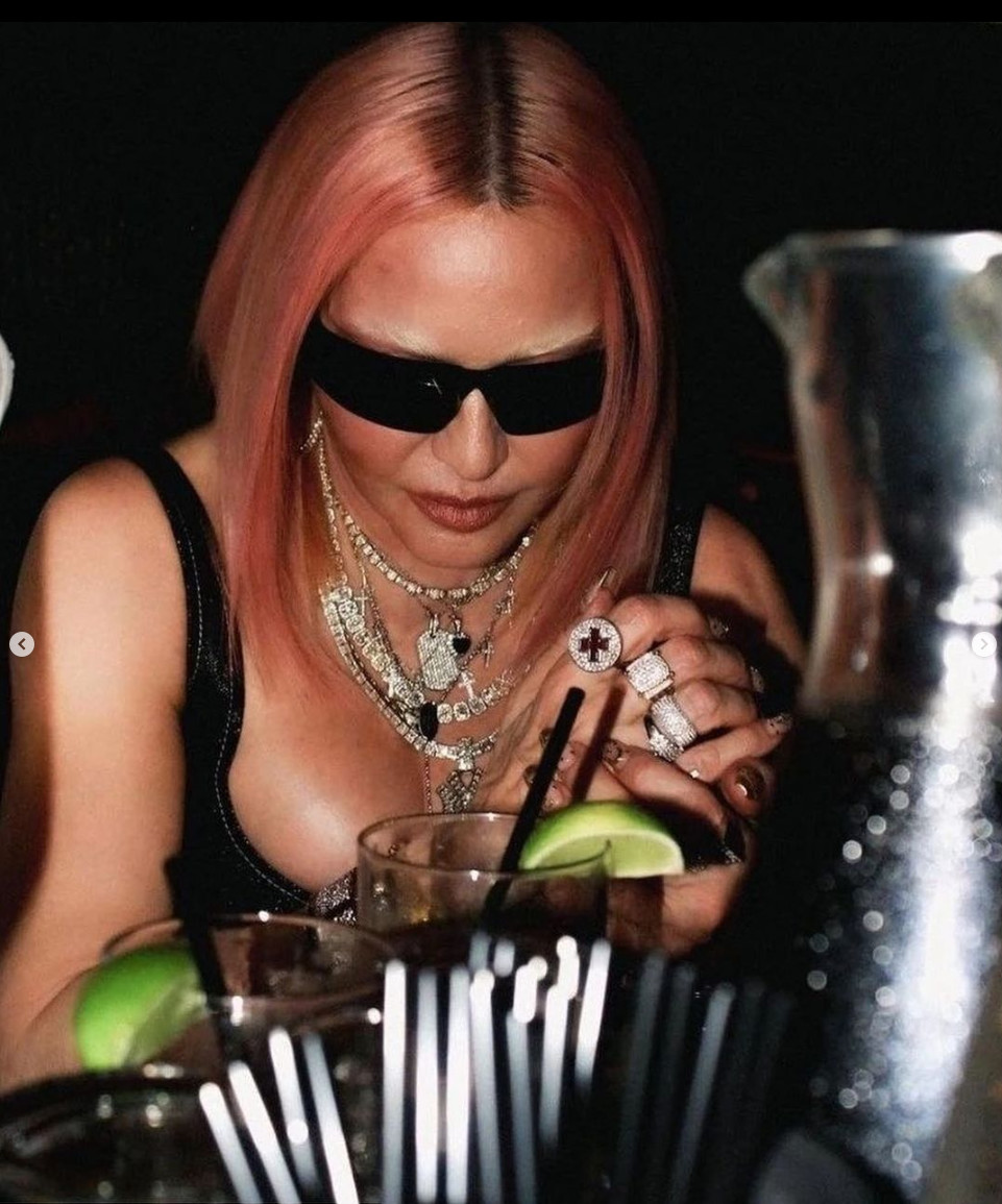 Madonna la fashion week de New York Madonna la fashion week de New York