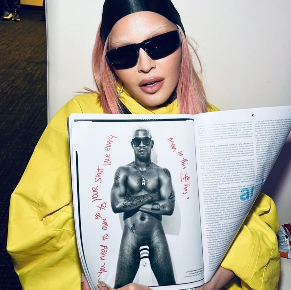 Madonna la fashion week de New York Madonna la fashion week de New York