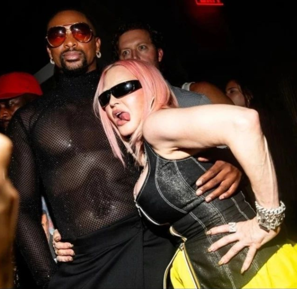 Madonna la fashion week de New York Madonna la fashion week de New York