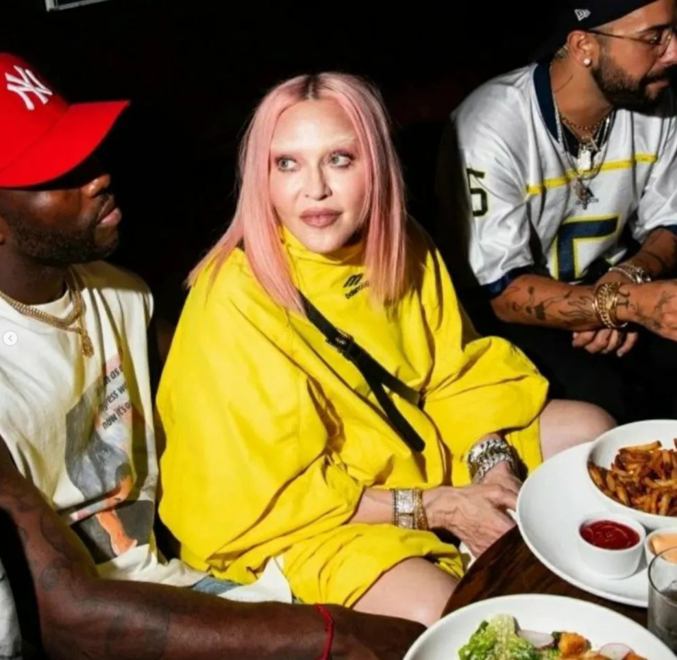 Madonna la fashion week de New York Madonna la fashion week de New York