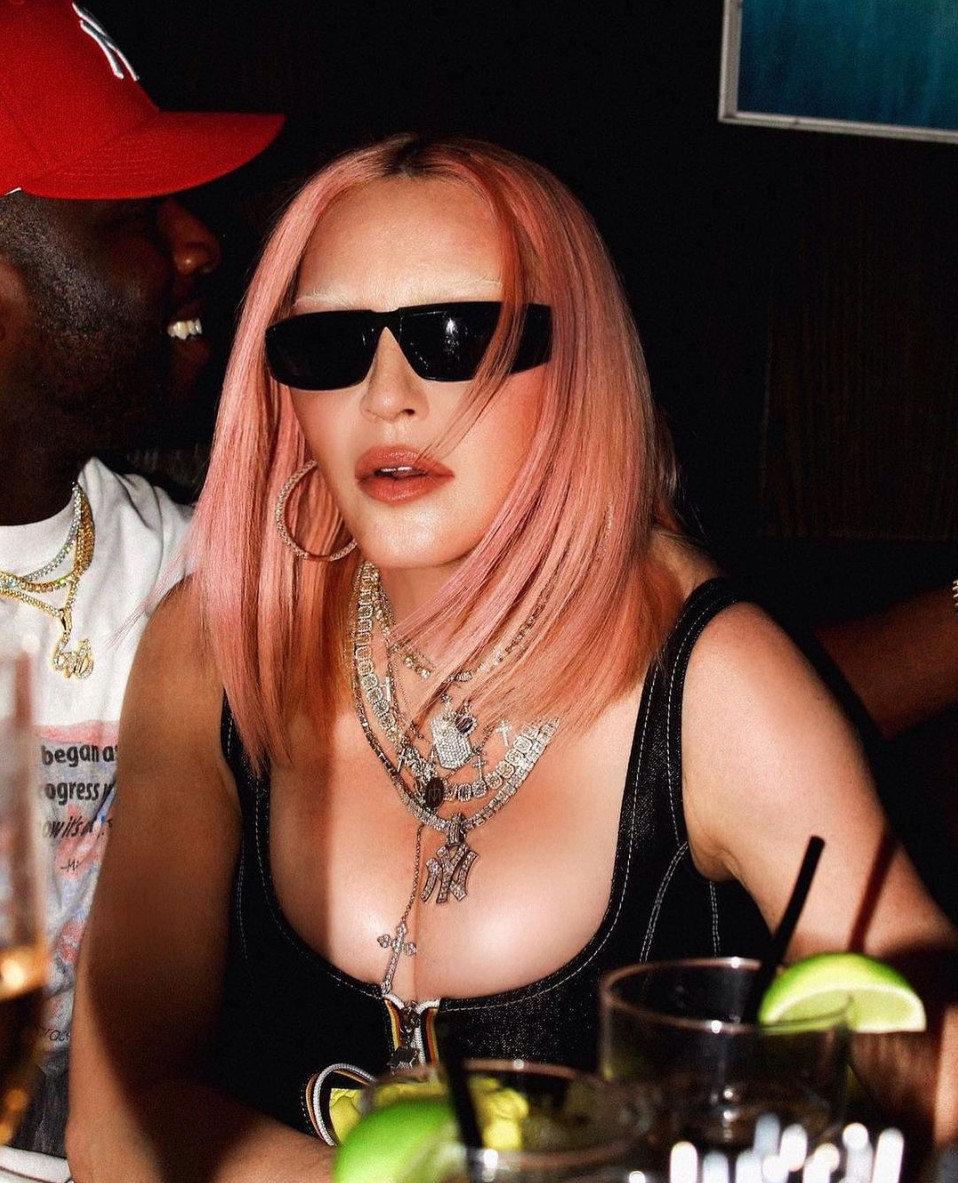 Madonna la fashion week de New York Madonna la fashion week de New York
