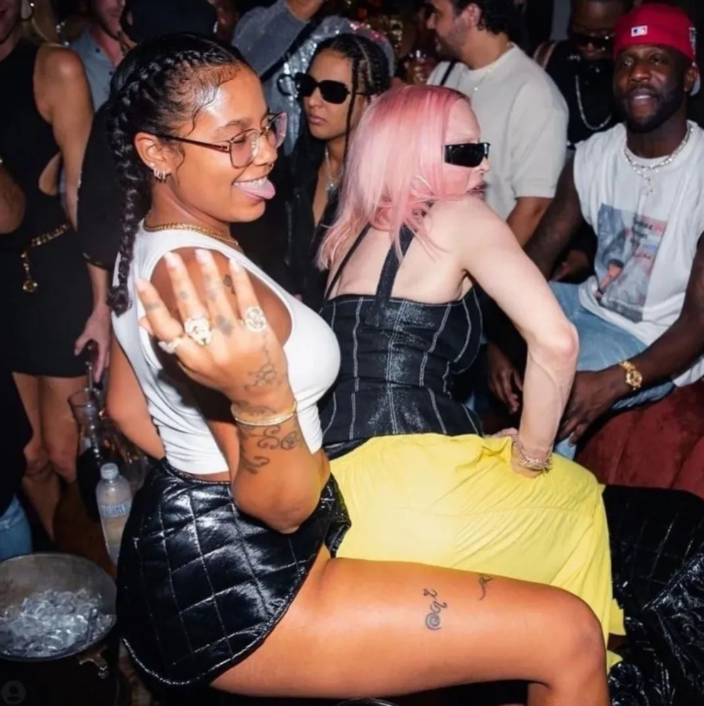 Madonna et Tokisha Madonna et Tokisha