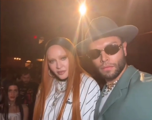 Madonna au défilé Tom Ford Madonna au défilé Tom Ford