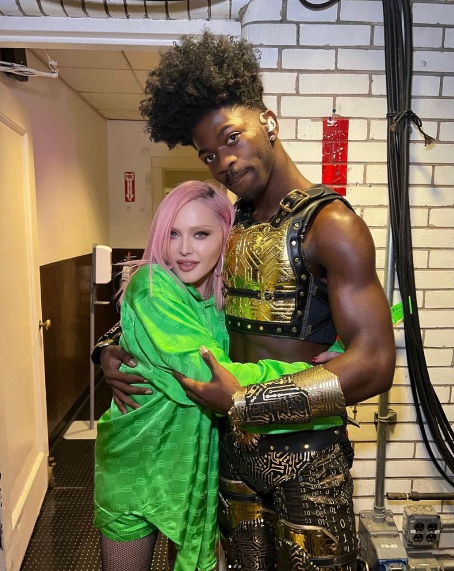 Madonna et Lil Nas X Madonna et Lil Nas X