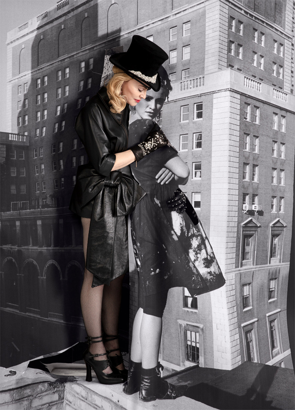 Photo @JR pour le New York Times Photo @JR pour le New York Times