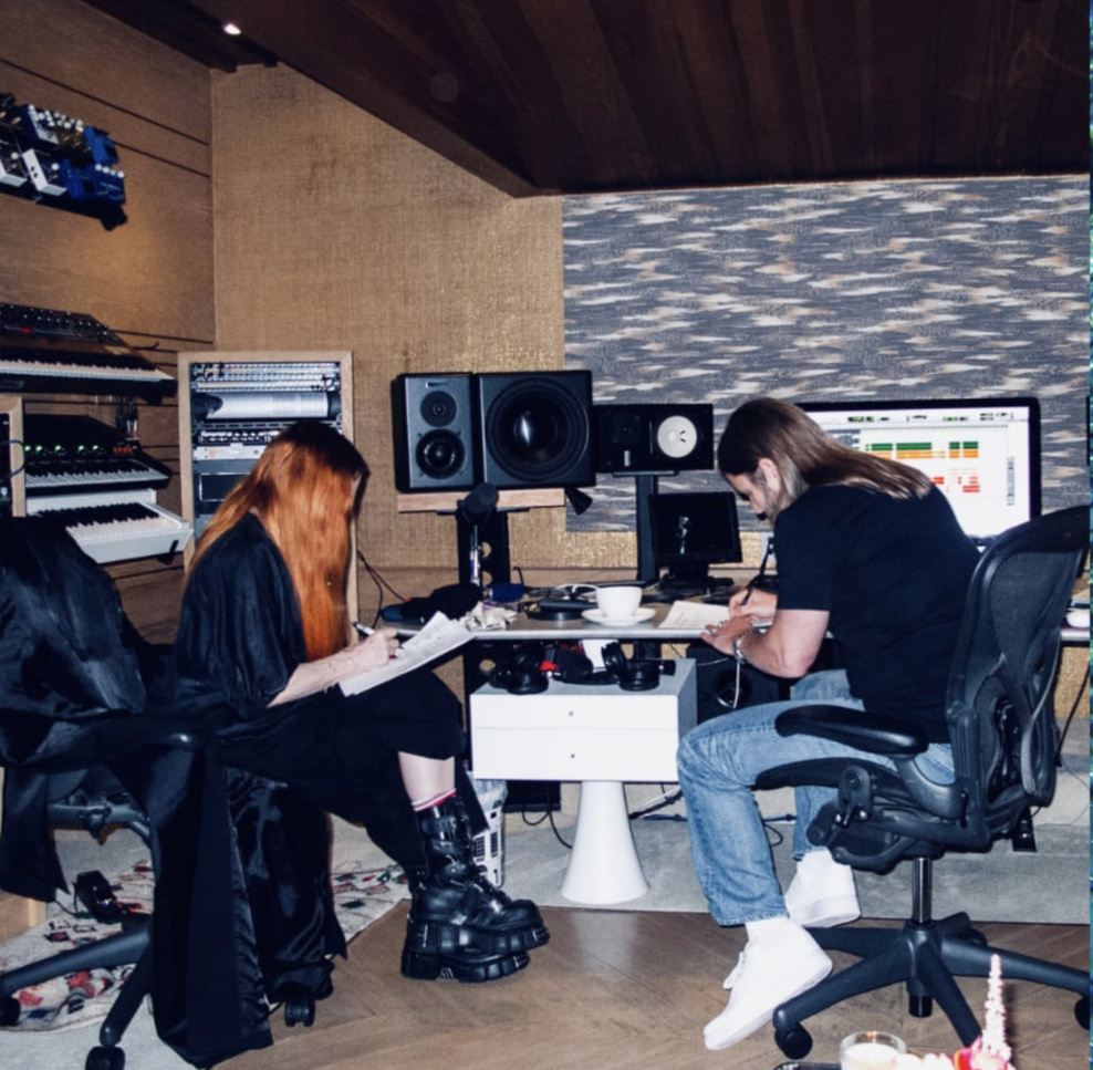 Madonna de retour en studio Madonna de retour en studio