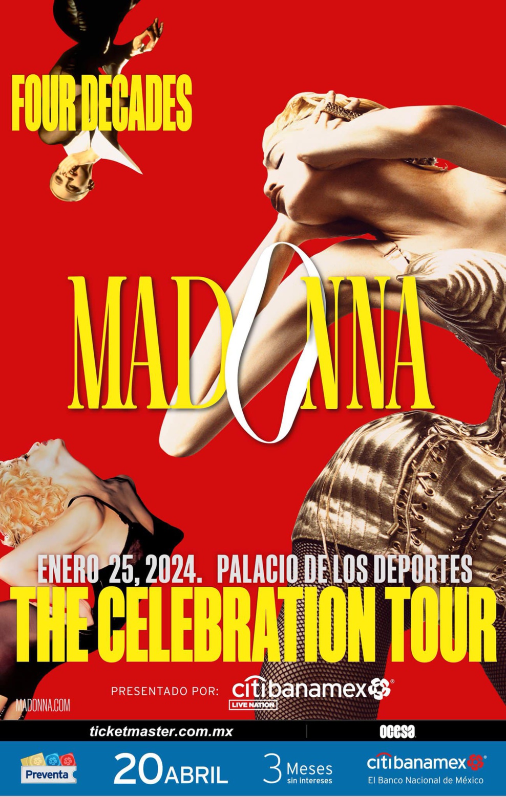 LE CELEBRATION TOUR A MEXICO  LE CELEBRATION TOUR A MEXICO