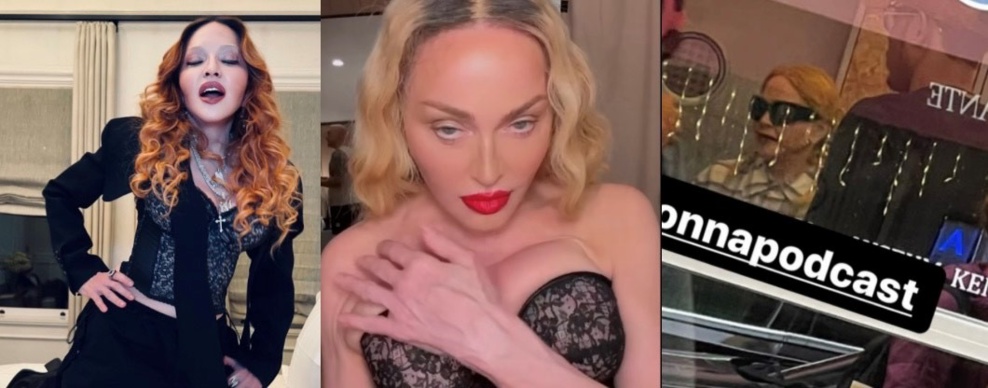 De gauche à droite : Madonna le 2 février ; Madonna le 15 juin ; Madonna le 17 juin à New York par nicocapeluto De gauche à droite : Madonna le 2 février ; Madonna le 15 juin ; Madonna le 17 juin à New York par nicocapeluto