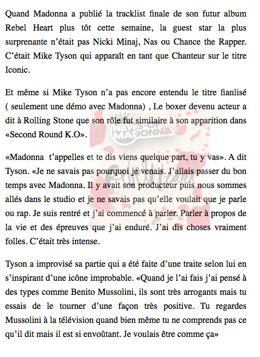L'interview de Mike Tyson en français
