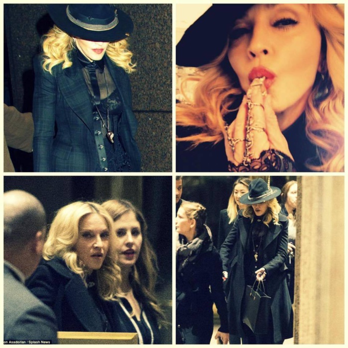 Madonna dans les rues de NYC